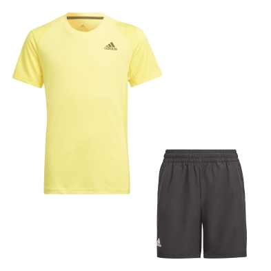 ADIDAS CLUB TEE+CLUB SHORT