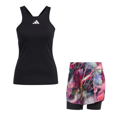 ADIDAS Y TANK+MEL SKIRT